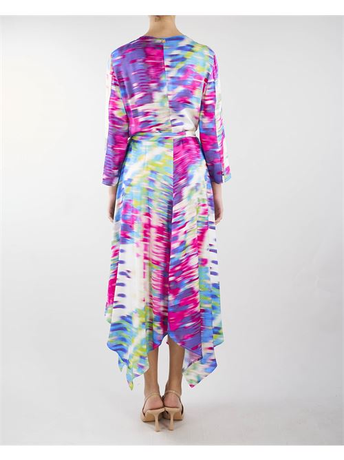 Midi dress with pixel print Manila Grace MANILA GRACE |  | A265VSMA432